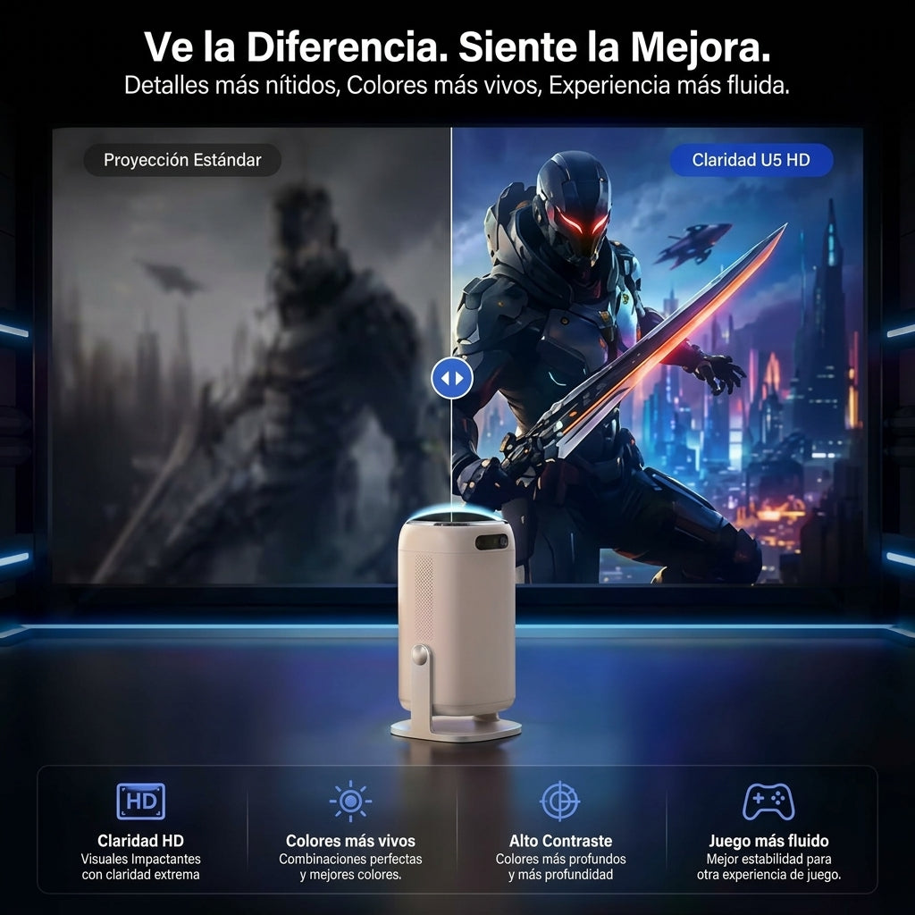 Proyector de videojuegos U5